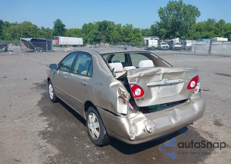 2006 Toyota Corolla Le из США, поврежденный, VIN 2T1BR32E26C698991